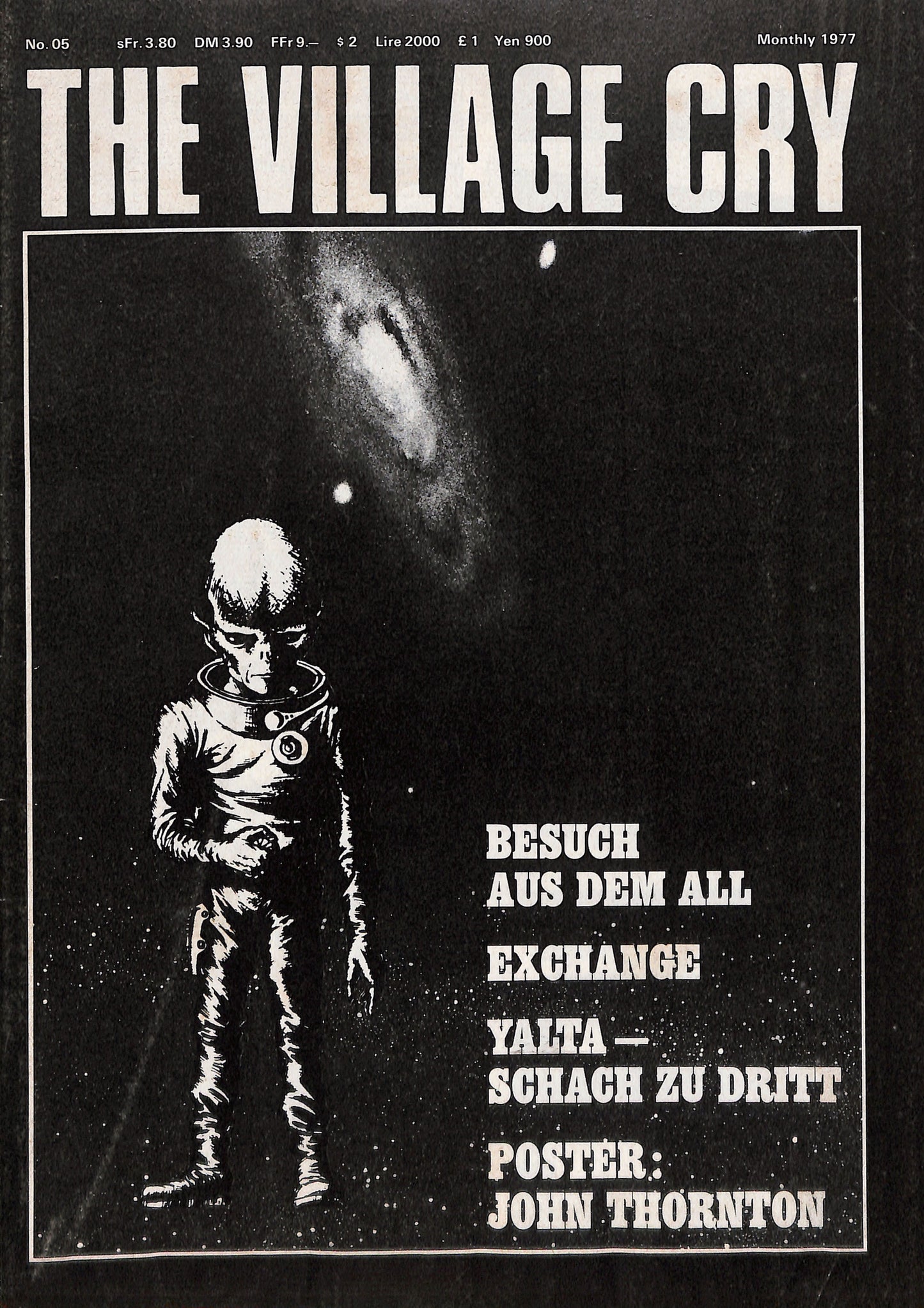 THE VILLAGE CRY / No. 5: Unidentified flying objects