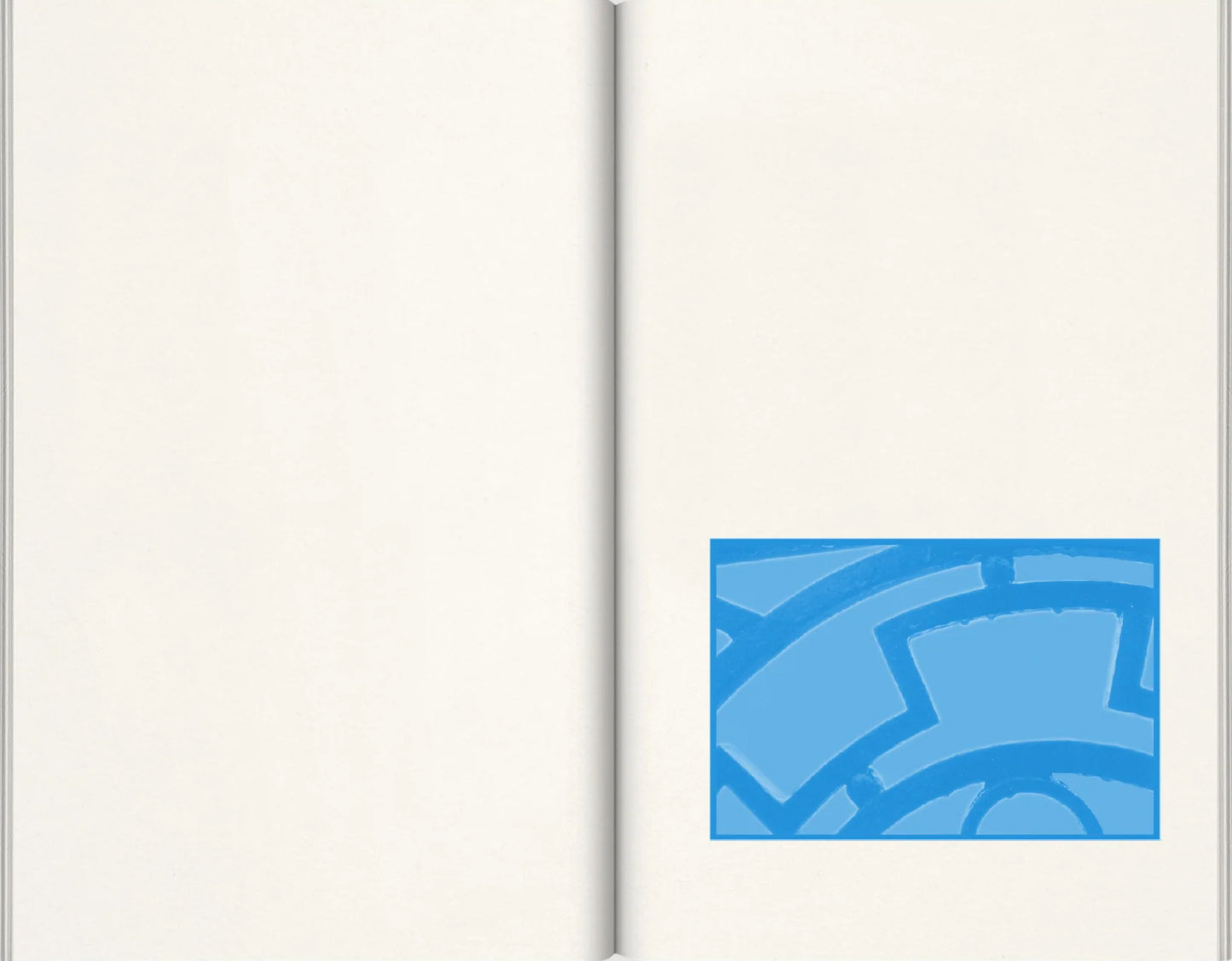 LAWRENCE WEINER / Deep blue sky / Light blue sky 2