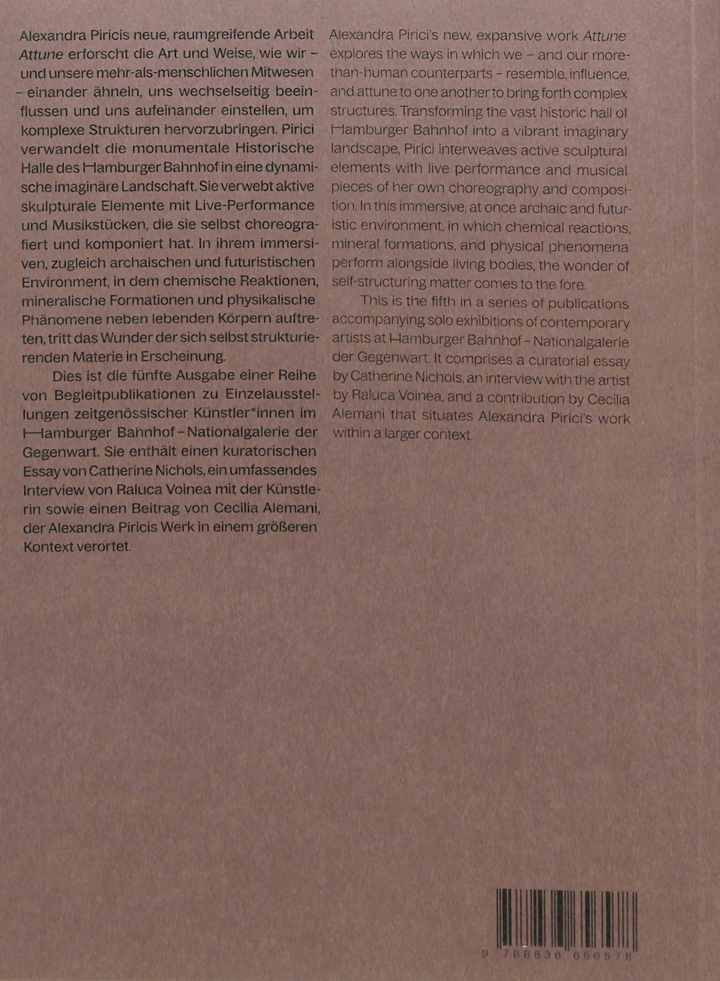 ALEXANDRA PIRICI / Attune