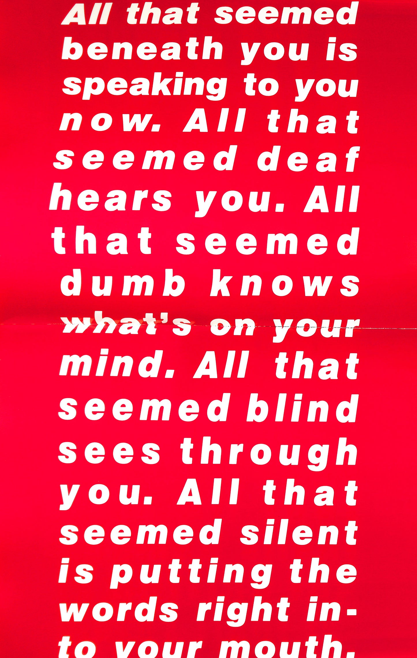 BARBARA KRUGER / Barbara Kruger
