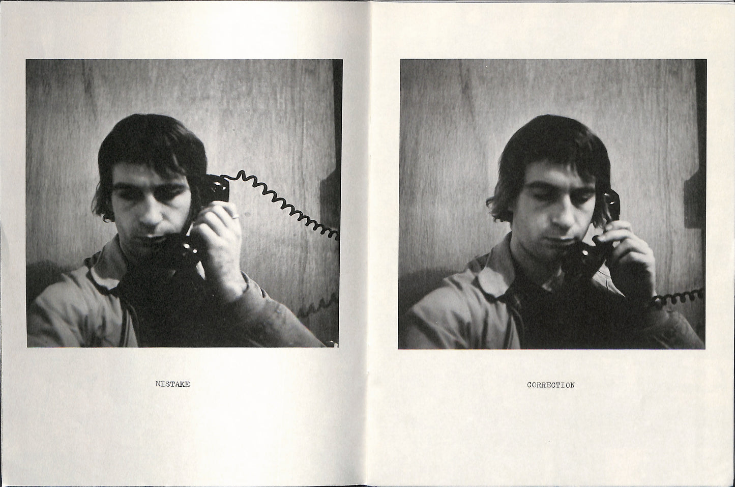 WILLIAM WEGMAN / He Took Two Pictures