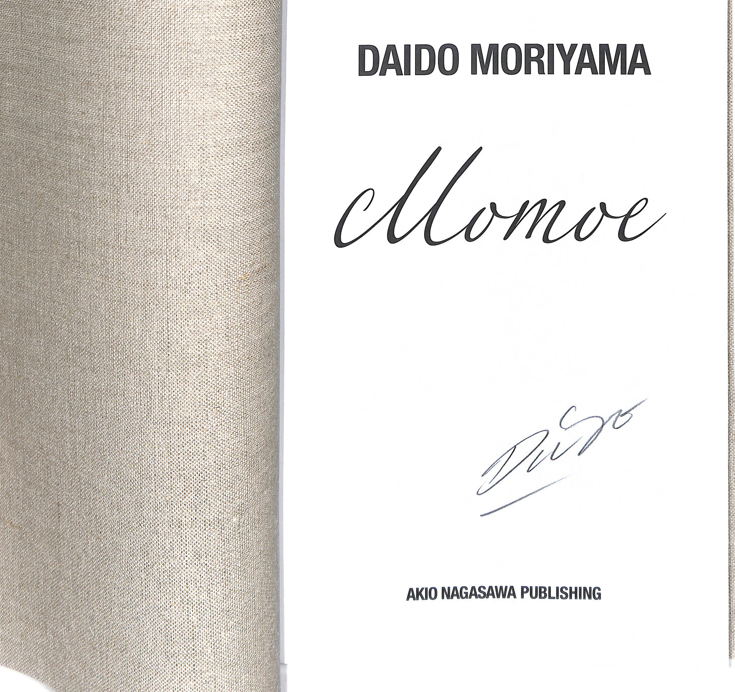 DAIDO MORIYAMA / Momoe (signed)