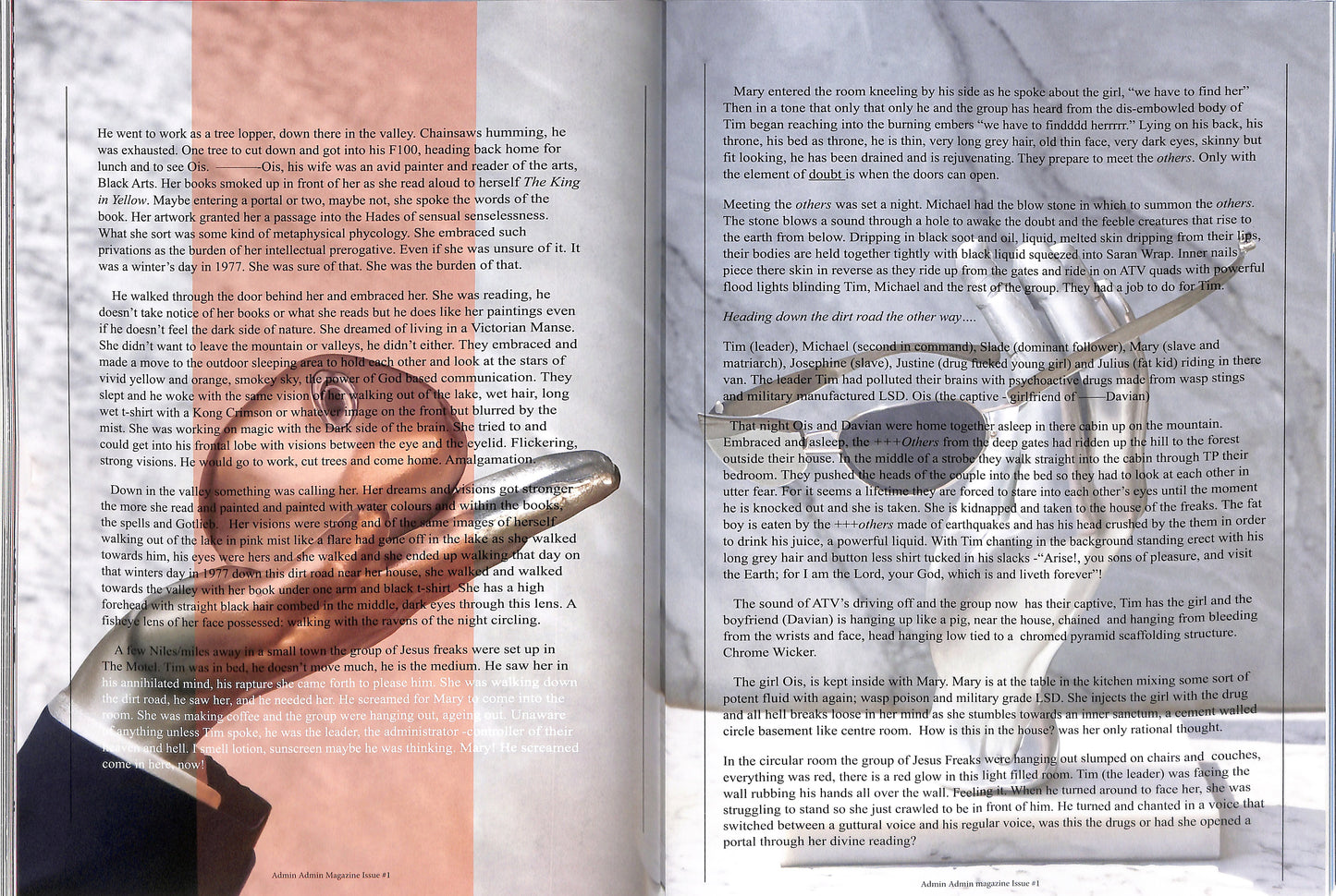 REBECCA HOLBORN & GUY BENFIELD ed. / AdminAdmin Magazine #1