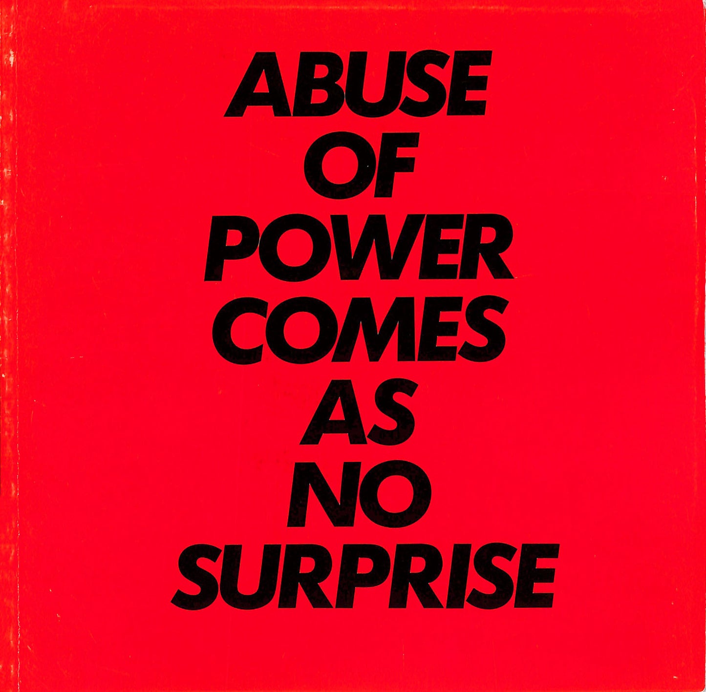 JENNY HOLZER / Truisms and Essays