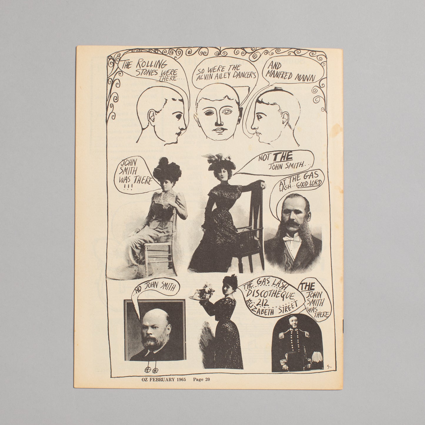 Ed. RICHARD NEVILLE, RICHARD WALSH with artwork by MARTIN SHARP / OZ Magazine No. 17