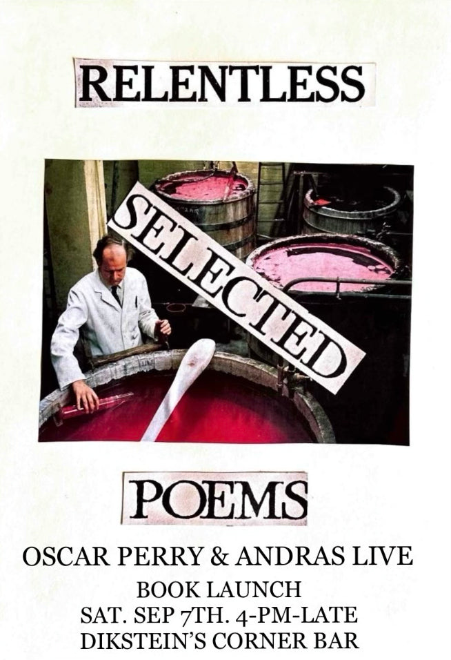 OSCAR PERRY / Book Launch!