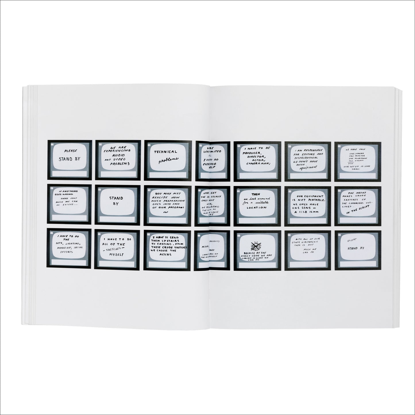 WILLIAM WEGMAN / Writing by Artist