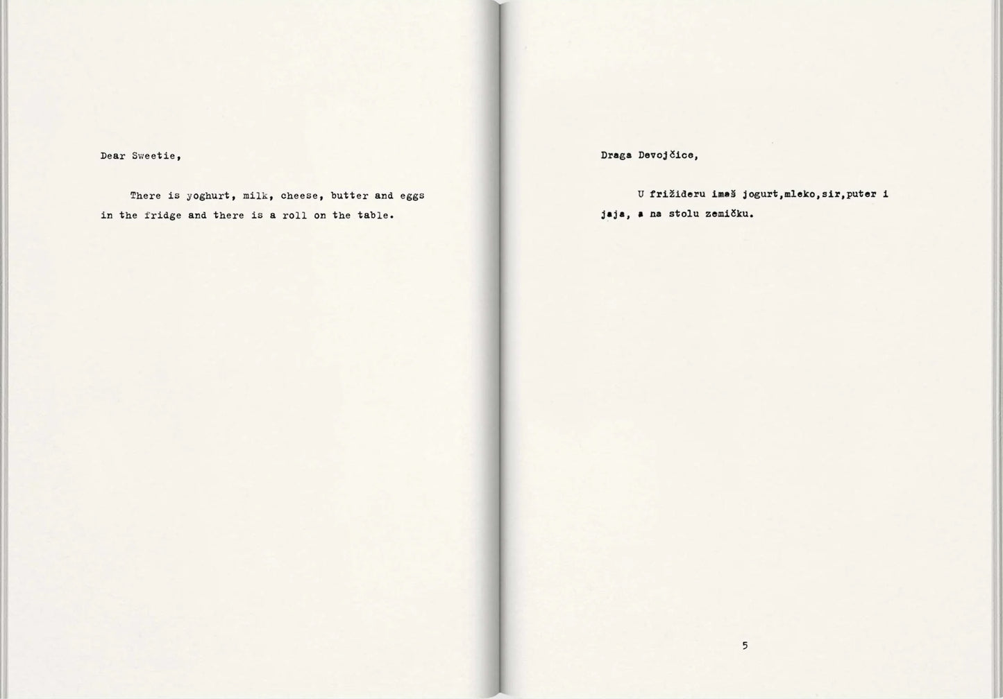 MARINA ABRAMOVIĆ / 100 Pisama / 100 Letters