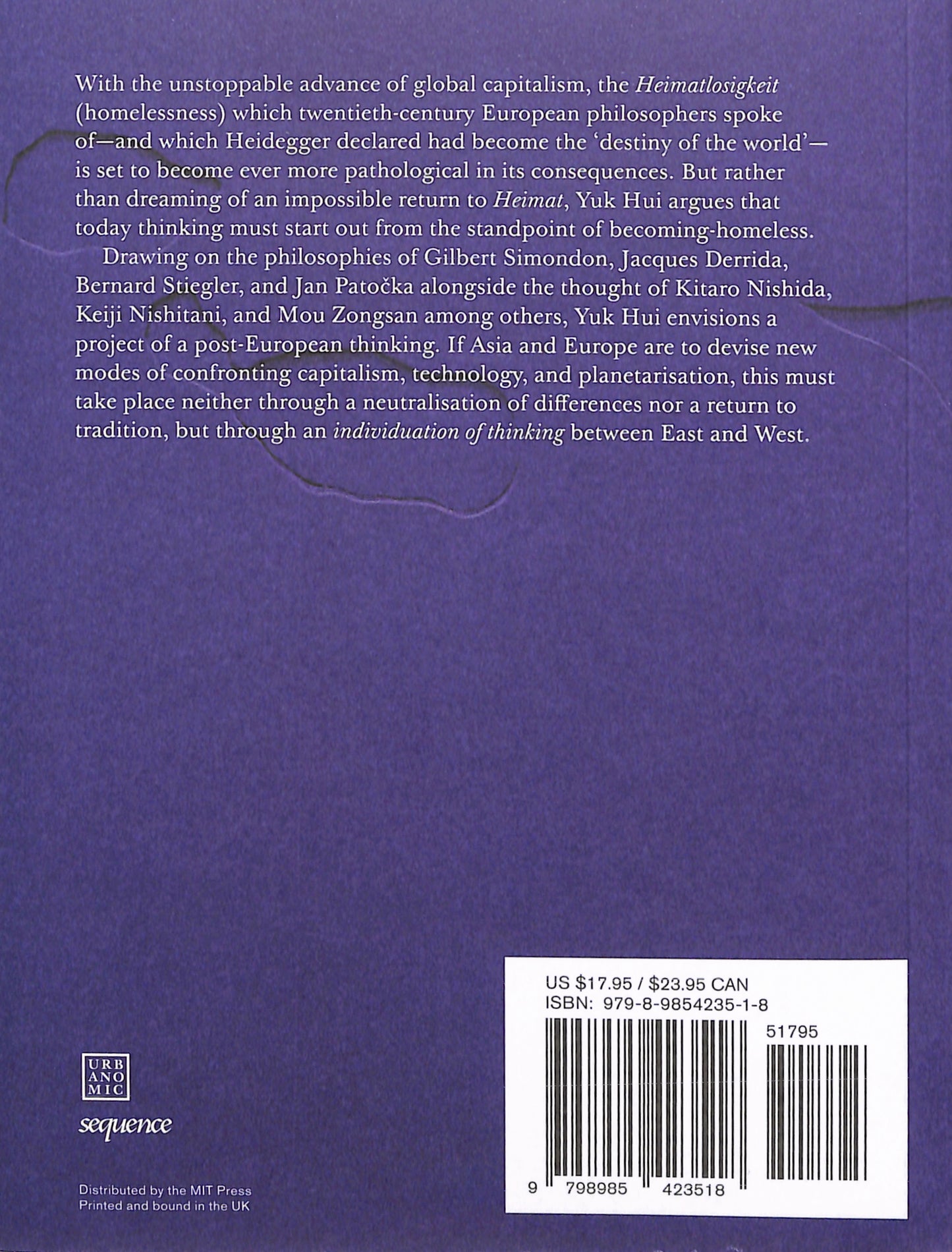 YUK HUI / Post-Europe