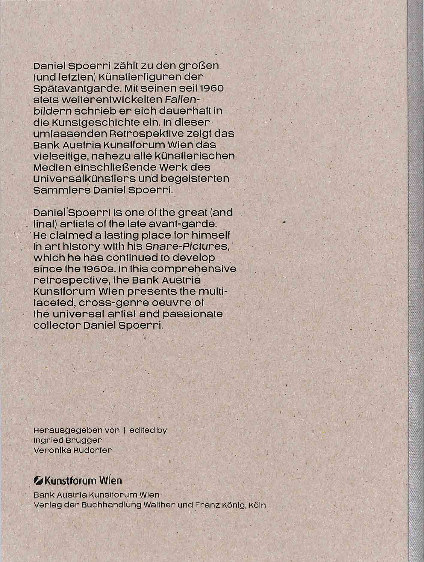 DANIEL SPOERRI / Daniel Spoerri
