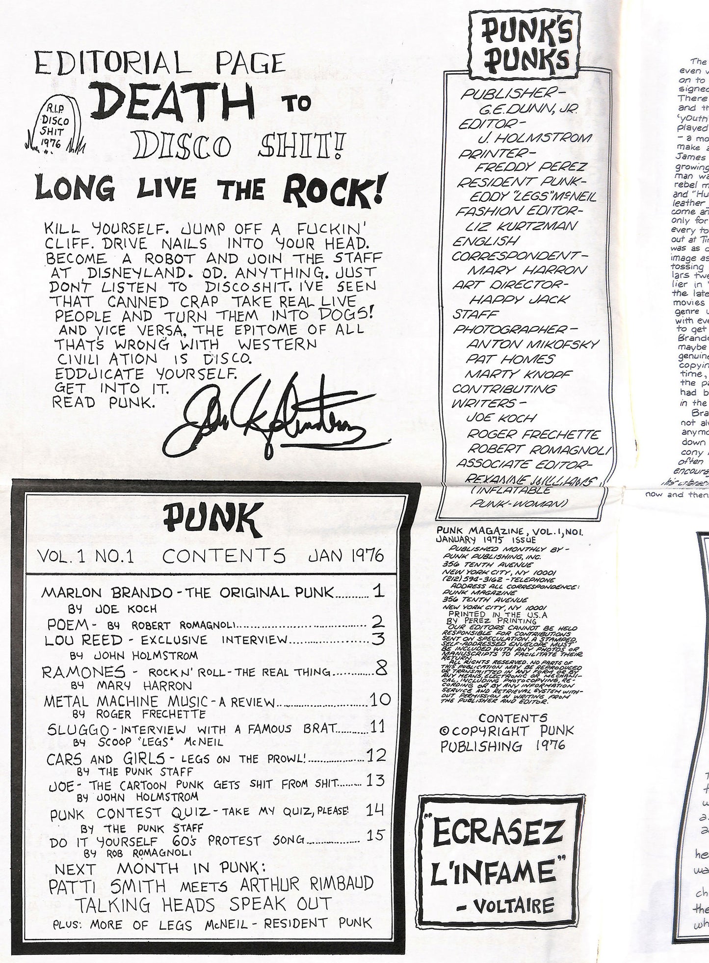 LOU REED / PUNK #1