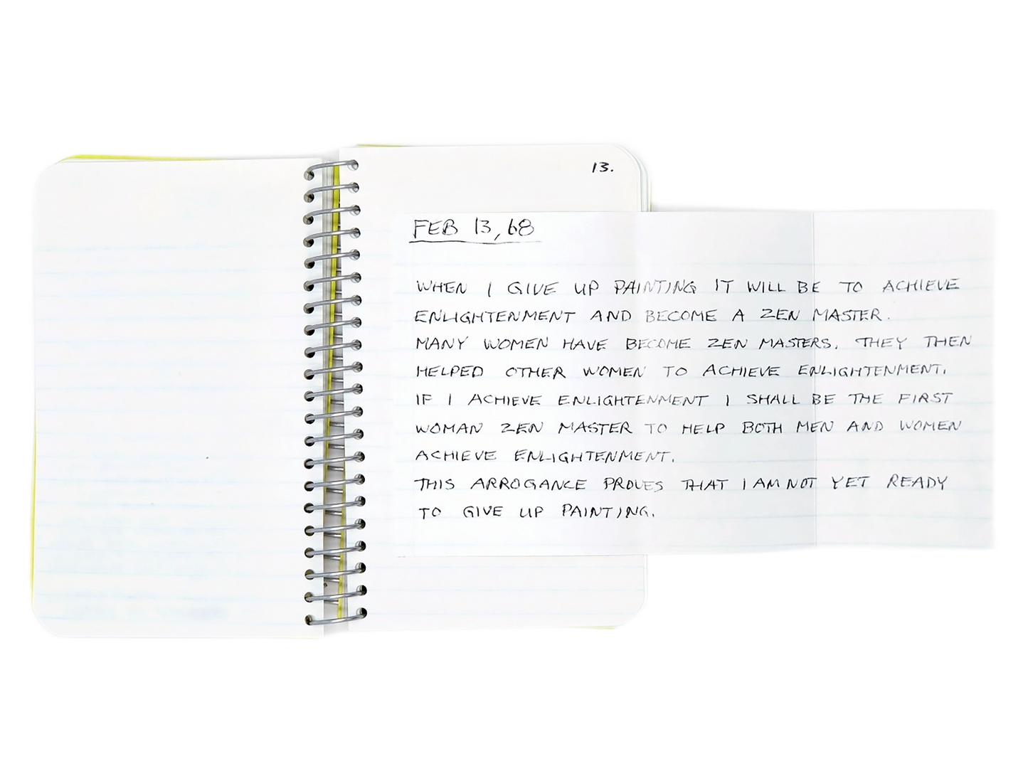 LEE LOZANO / Private book #4