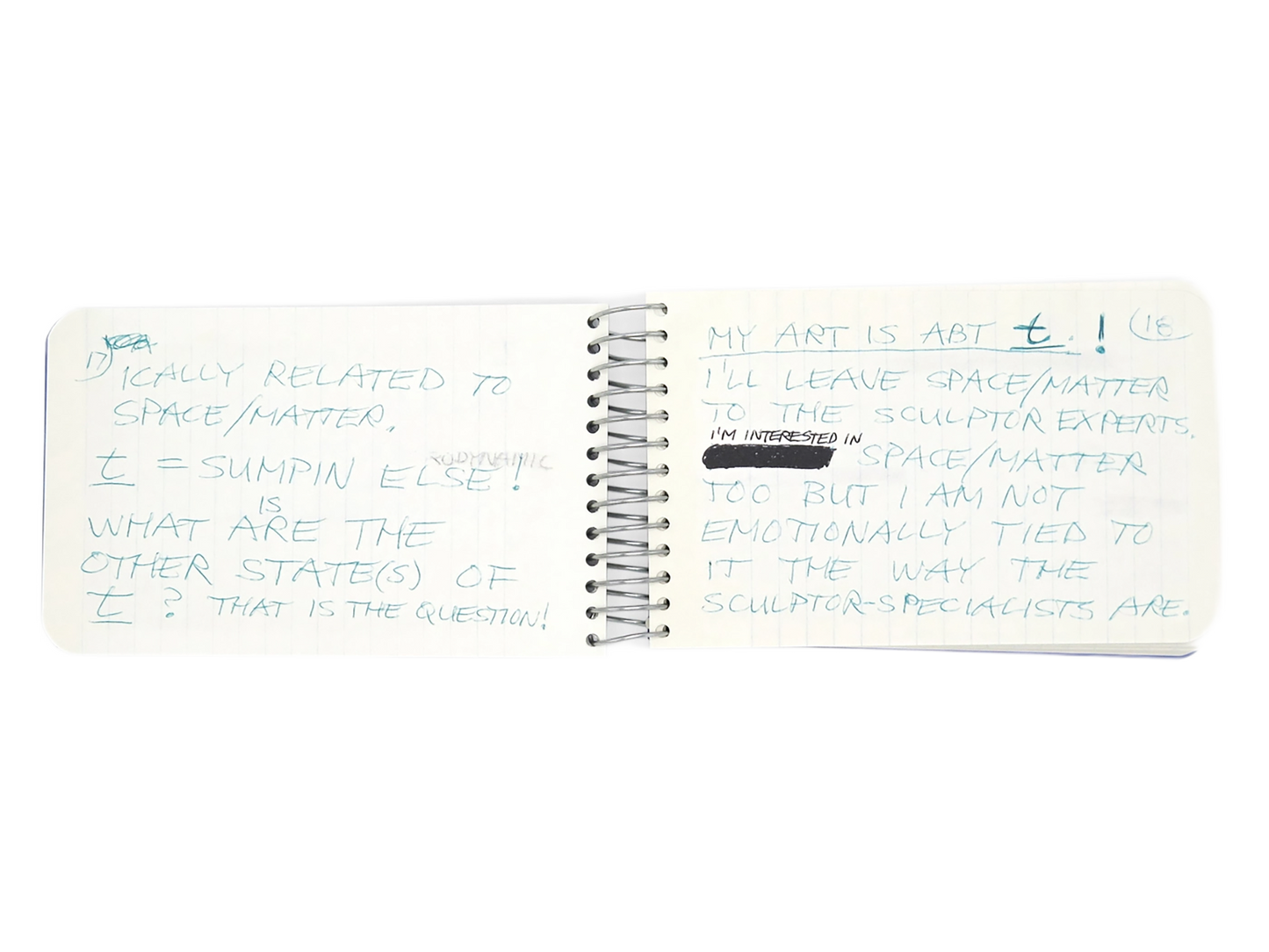 LEE LOZANO / Private book #9