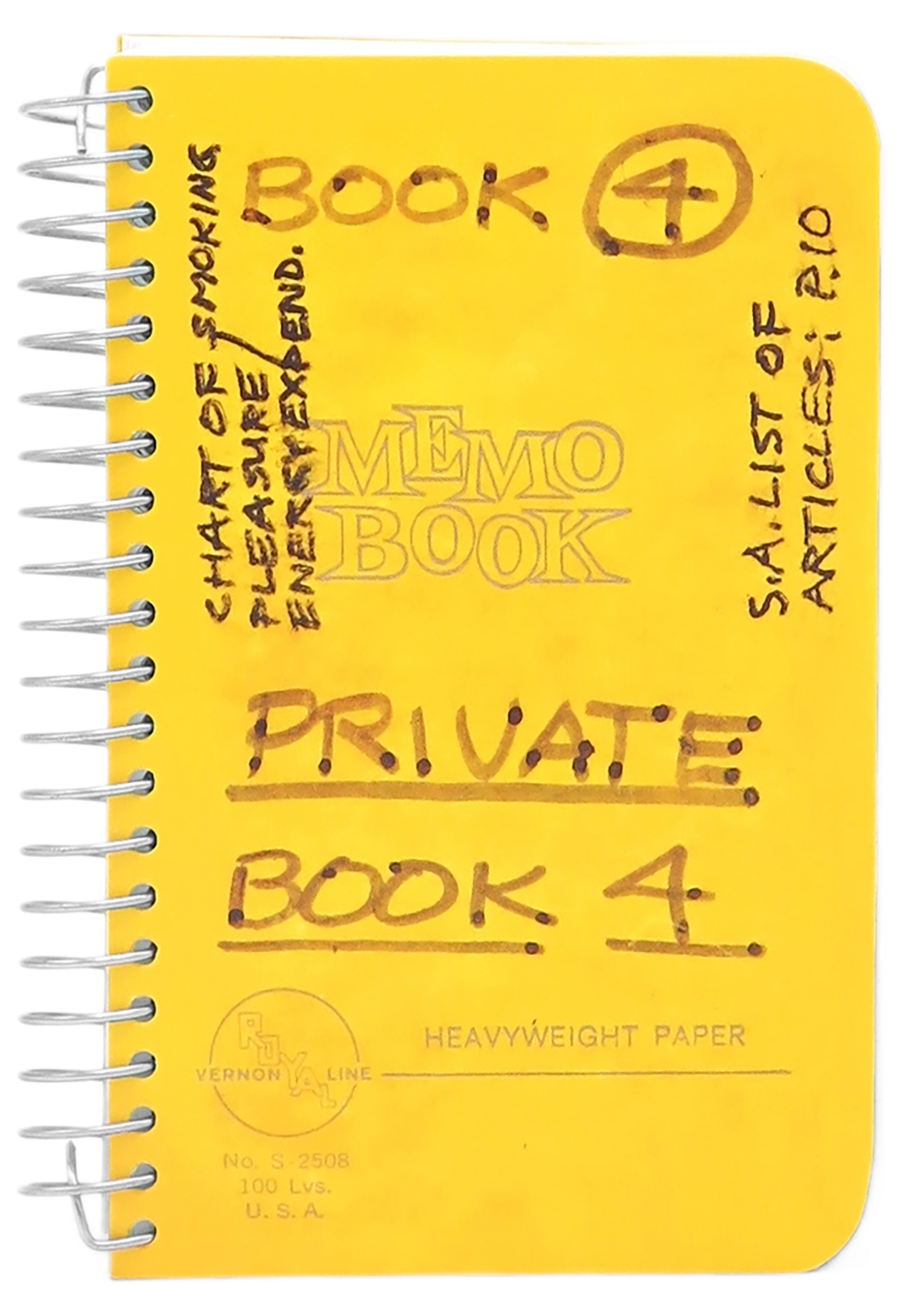 LEE LOZANO / Private book #4