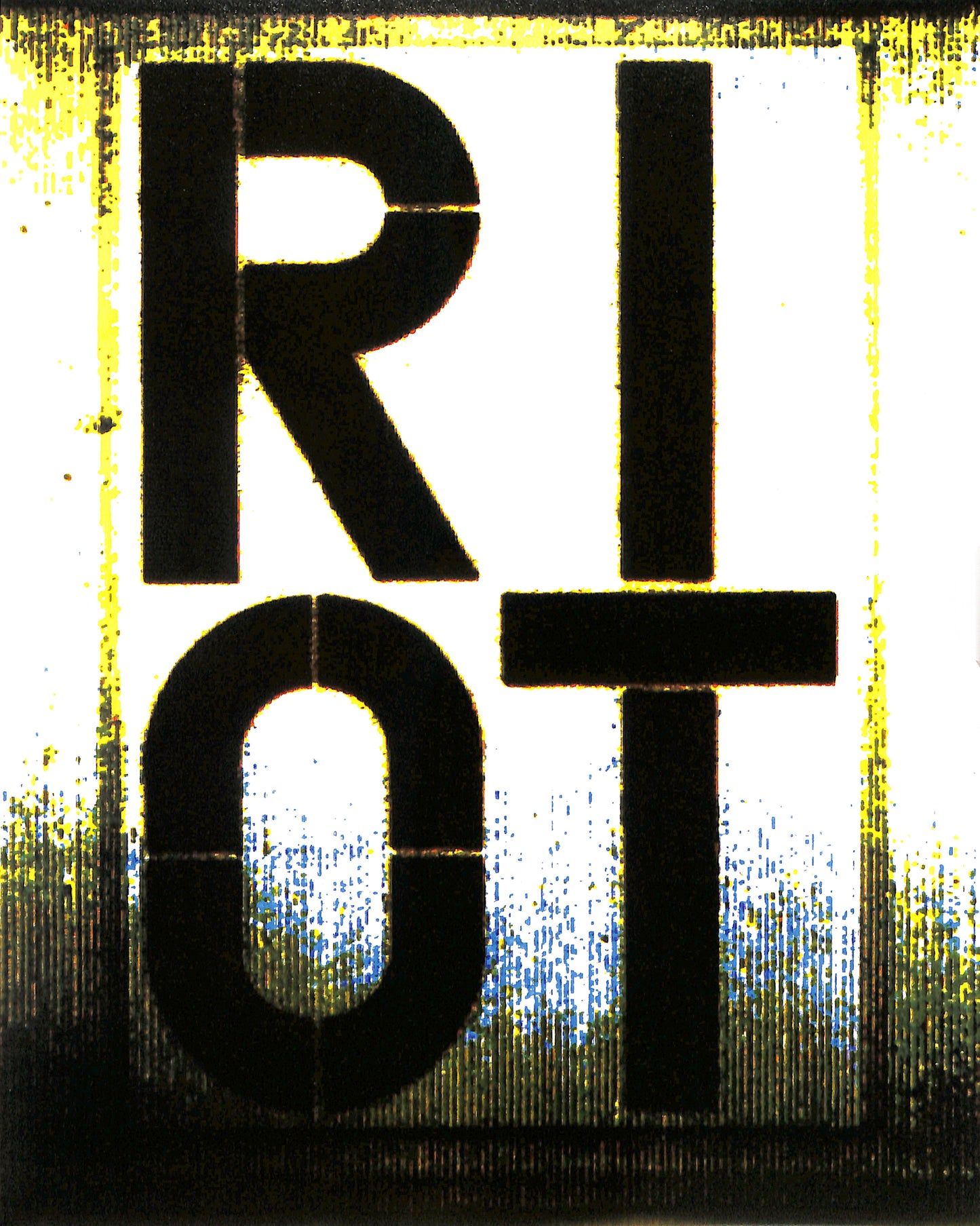 CHRISTOPHER WOOL / Cats in Bag, Bags in River