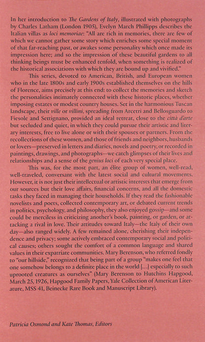 ALESSANDRA MARCHETTI, PATRICIA OSMOND with MICHELE AMEDEI / Nina Auzias and Leo Stein from Montparnasse to Settignano