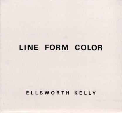 ELLSWORTH KELLY / Line Form Color