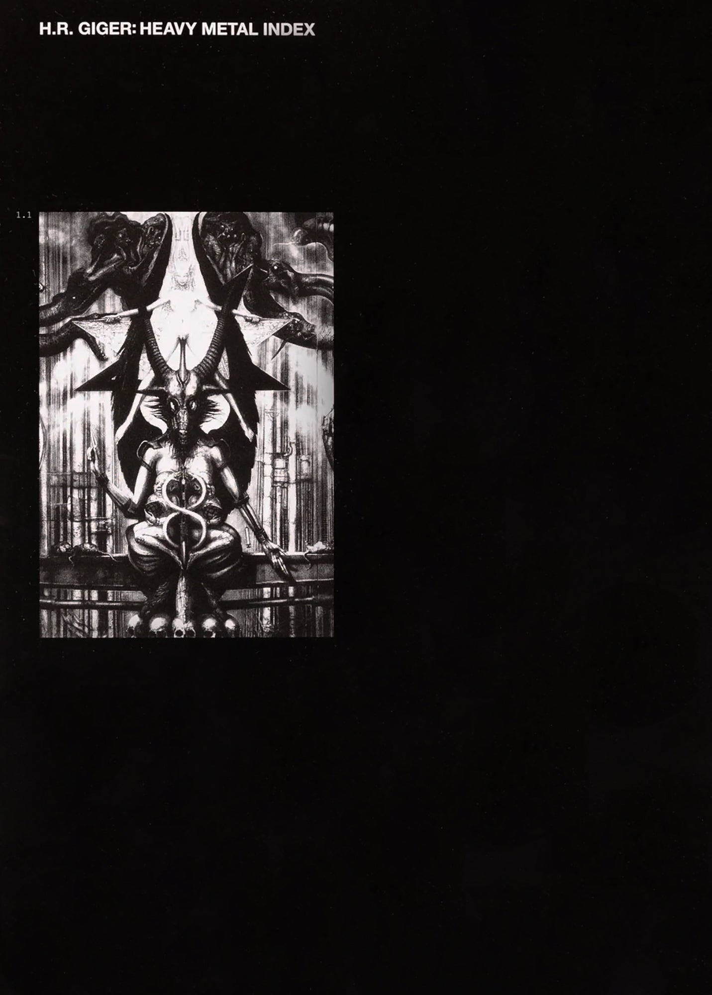 H.R. GIGER / Heavy Metal Index
