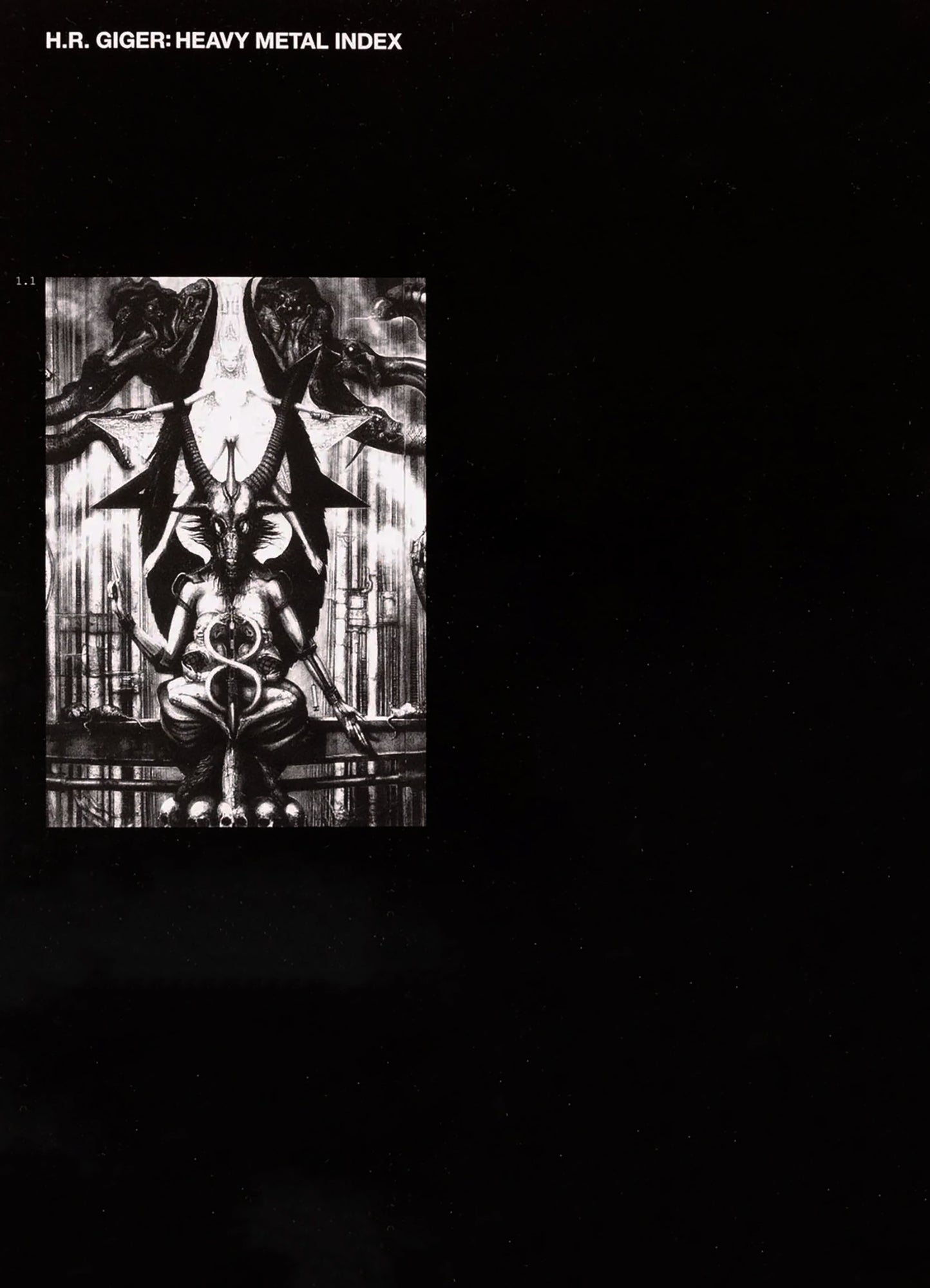 H.R. GIGER / Heavy Metal Index