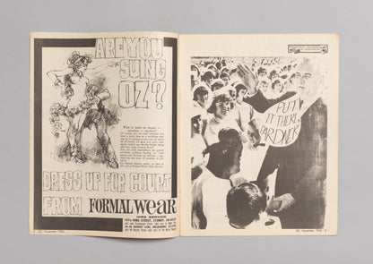 Ed. RICHARD NEVILLE, RICHARD WALSH with artwork by MARTIN SHARP / OZ Magazine No. 31