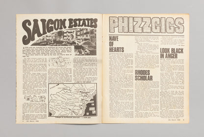 Ed. RICHARD NEVILLE, RICHARD WALSH with artwork by MARTIN SHARP / OZ Magazine No. 37