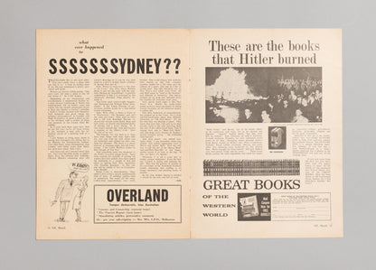 Ed. RICHARD NEVILLE, RICHARD WALSH with artwork by MARTIN SHARP / OZ Magazine No. 07