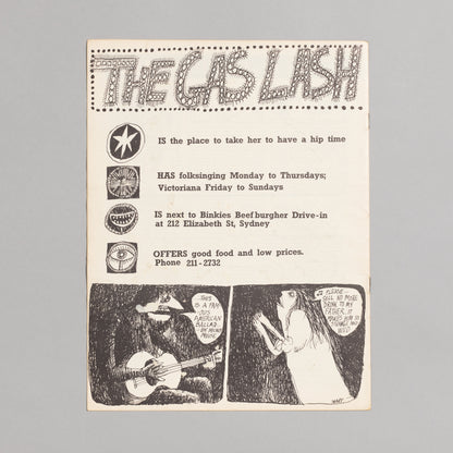 Ed. RICHARD NEVILLE, RICHARD WALSH with artwork by MARTIN SHARP / OZ Magazine No. 13