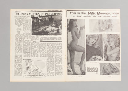 Ed. RICHARD NEVILLE, RICHARD WALSH with artwork by MARTIN SHARP / OZ Magazine No. 13