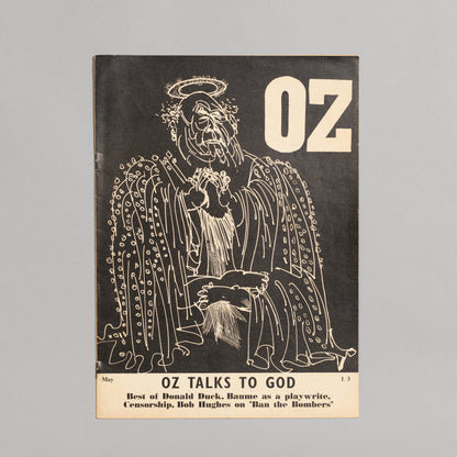 Ed. RICHARD NEVILLE, RICHARD WALSH with artwork by MARTIN SHARP / OZ Magazine No. 02