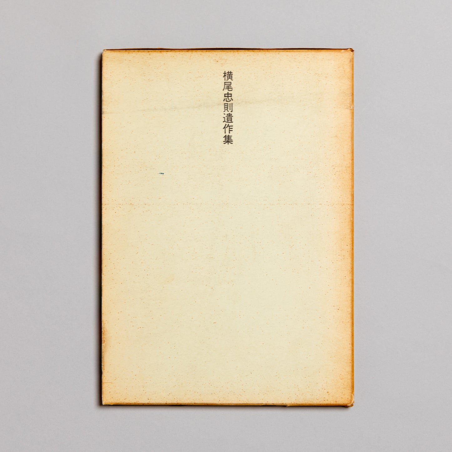 TADANORI YOKOO / Posthumous Works