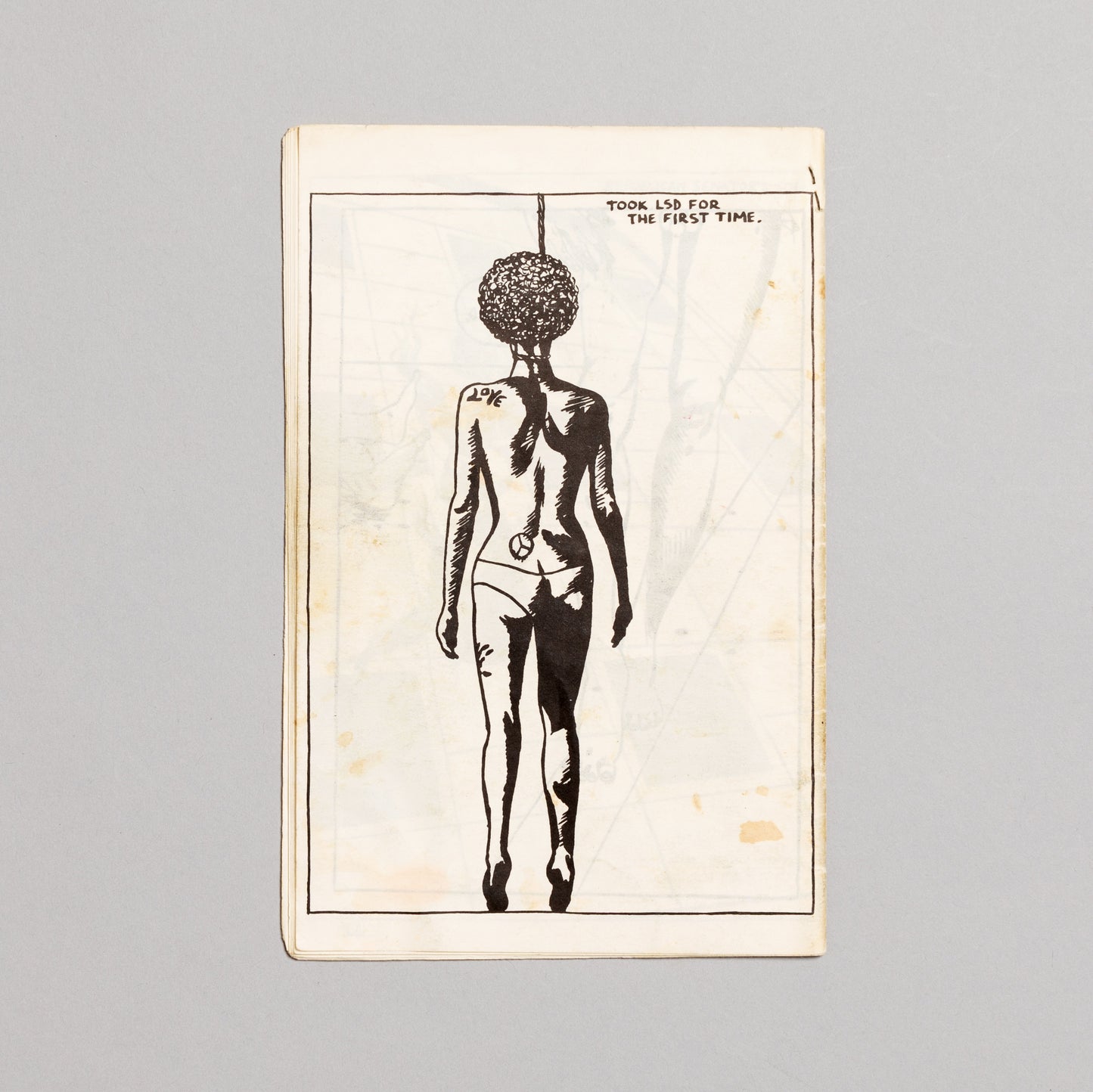 RAYMOND PETTIBON / Tripping Corpse Four