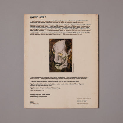 IGGY POP & ANNE WEHRER / I Need More: The Stooges and other Stories