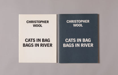 CHRISTOPHER WOOL / Cats in Bag, Bags in River