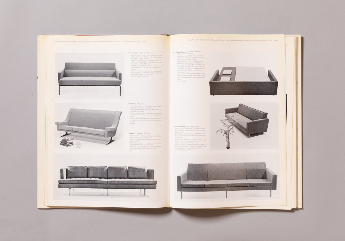 GERD HATJE / New Furniture 6 / Neue Möbel / Meubles Nouveaux / Muebles Modernos