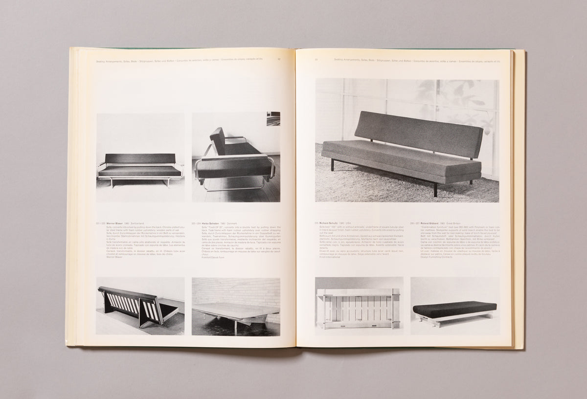 GERD HATJE / New Furniture 7 / Neue Möbel / Muebles Modernos / Meubles Nouveaux