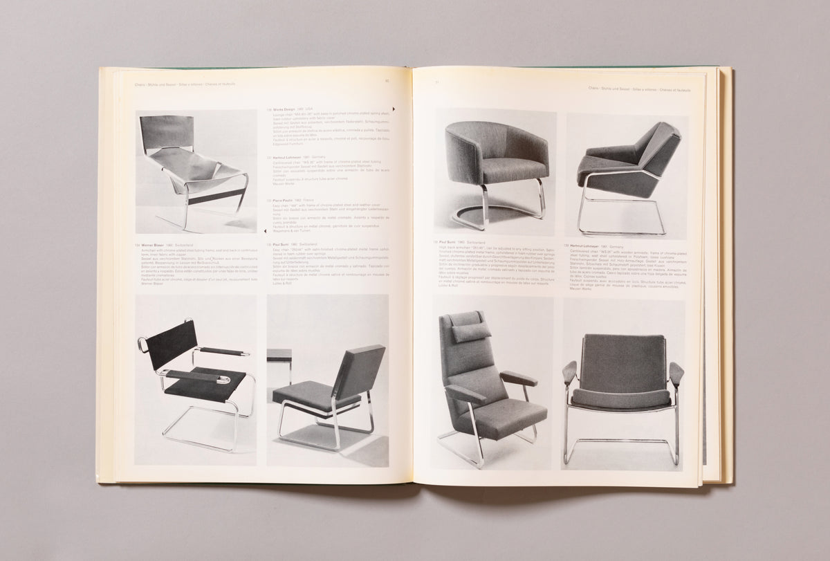 GERD HATJE / New Furniture 7 / Neue Möbel / Muebles Modernos / Meubles Nouveaux
