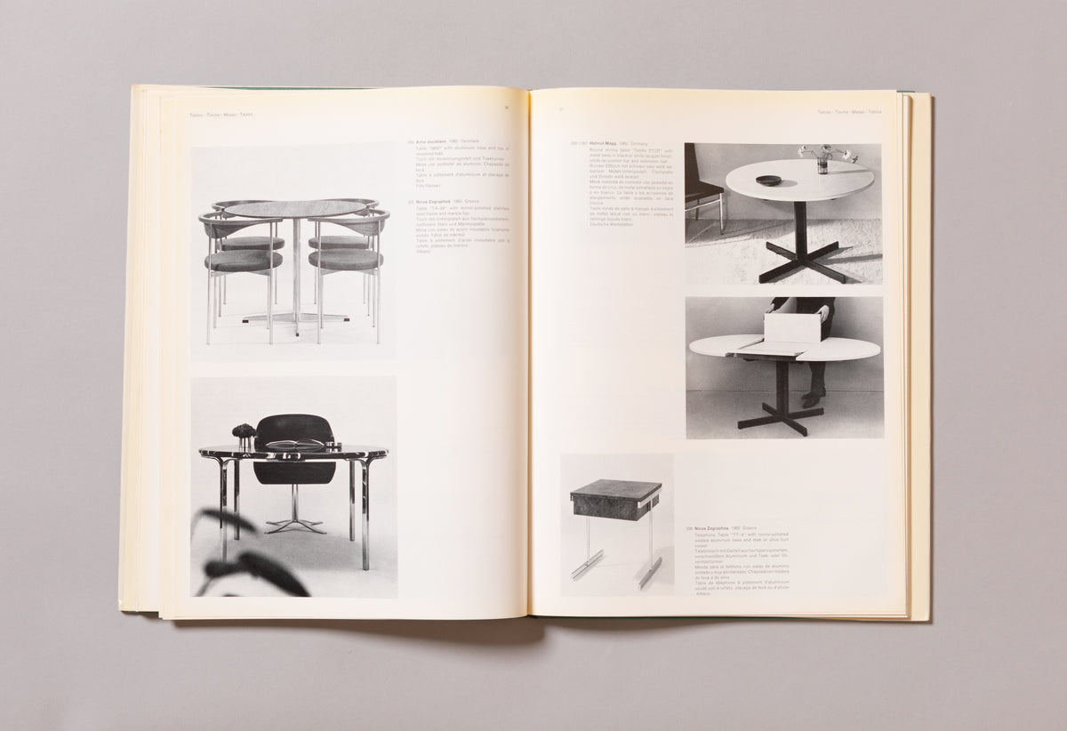 GERD HATJE / New Furniture 7 / Neue Möbel / Muebles Modernos / Meubles Nouveaux