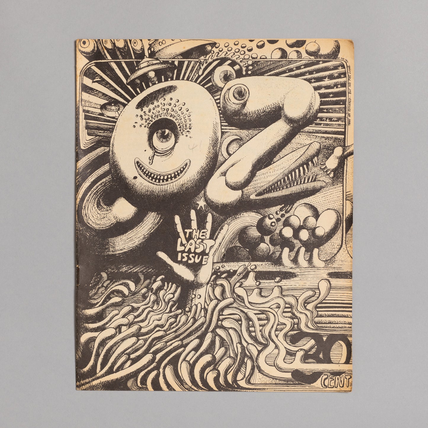 Ed. RICHARD NEVILLE, RICHARD WALSH with artwork by MARTIN SHARP / OZ Magazine No. 41