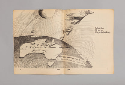 Ed. RICHARD NEVILLE, RICHARD WALSH with artwork by MARTIN SHARP / OZ Magazine No. 41