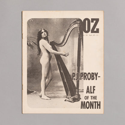 Ed. RICHARD NEVILLE, RICHARD WALSH with artwork by MARTIN SHARP / OZ Magazine No. 22