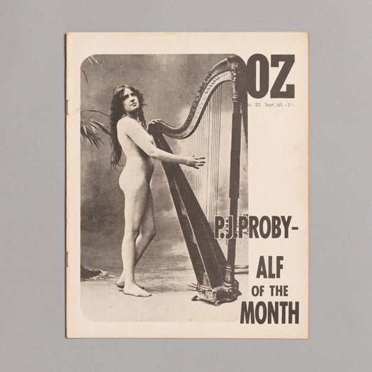 Ed. RICHARD NEVILLE, RICHARD WALSH with artwork by MARTIN SHARP / OZ Magazine No. 22