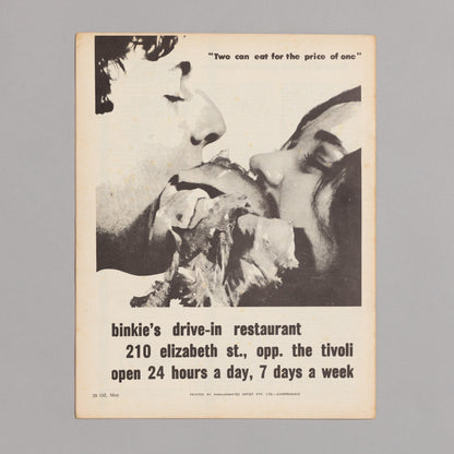 Ed. RICHARD NEVILLE, RICHARD WALSH with artwork by MARTIN SHARP / OZ Magazine No. 19
