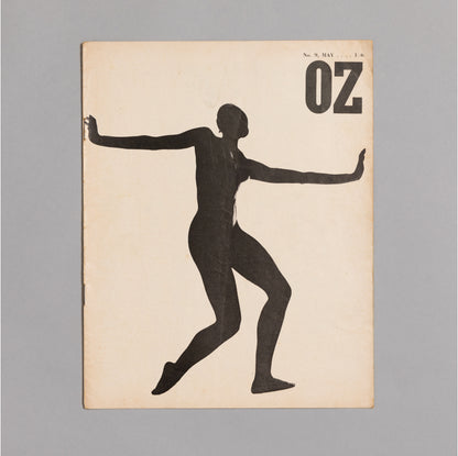 Ed. RICHARD NEVILLE, RICHARD WALSH with artwork by MARTIN SHARP / OZ Magazine No. 09