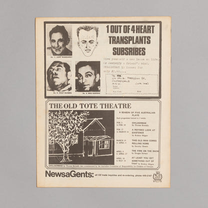 Ed. RICHARD NEVILLE, RICHARD WALSH with artwork by MARTIN SHARP / OZ Magazine No. 36