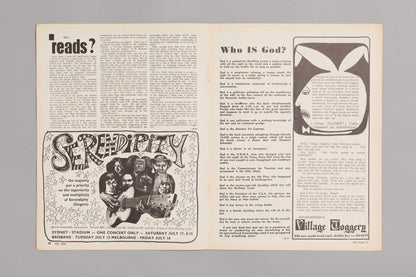 Ed. RICHARD NEVILLE, RICHARD WALSH with artwork by MARTIN SHARP / OZ Magazine No. 20
