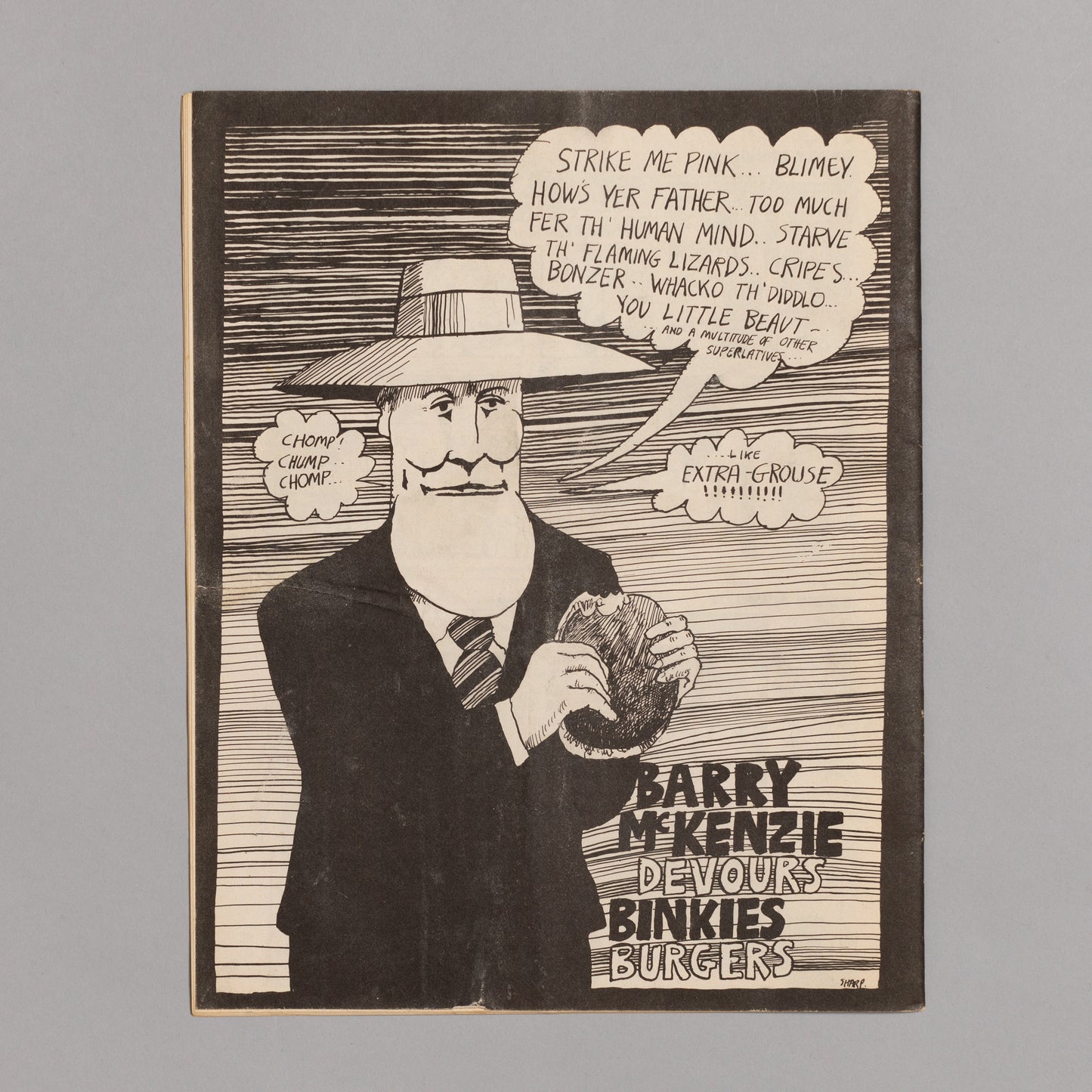 Ed. RICHARD NEVILLE, RICHARD WALSH with artwork by MARTIN SHARP / OZ Magazine No. 30