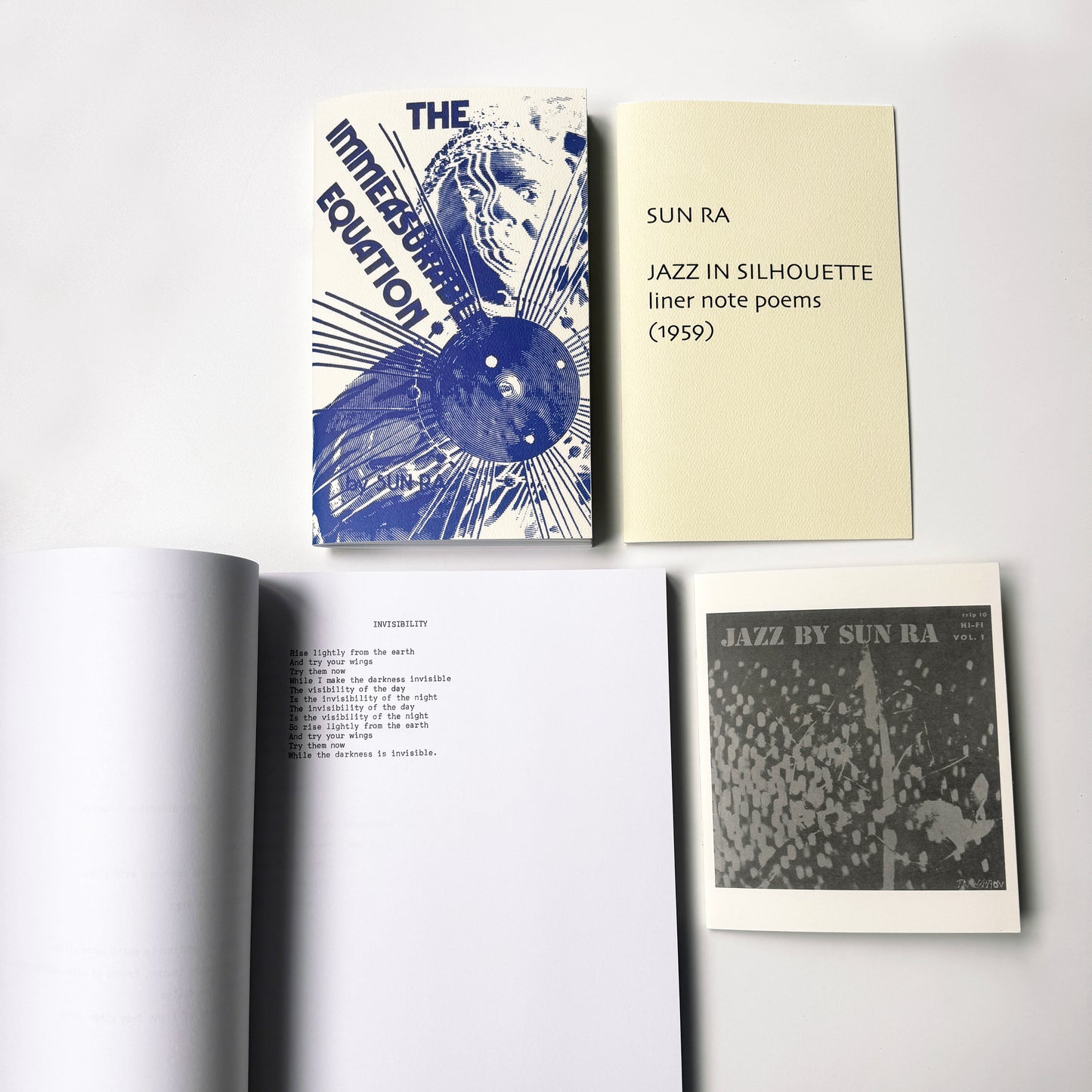 SUN RA / Extensions Out, Plus: Four Poetry Books (1959 - 1972)