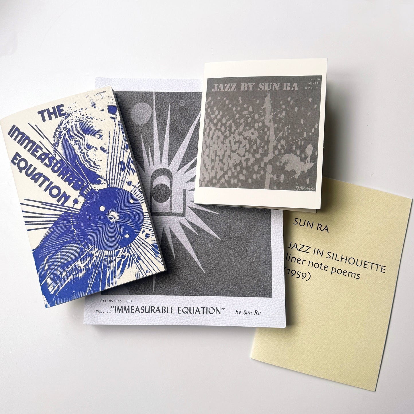 SUN RA / Extensions Out, Plus: Four Poetry Books (1959 - 1972)