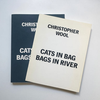 CHRISTOPHER WOOL / Cats in Bag, Bags in River