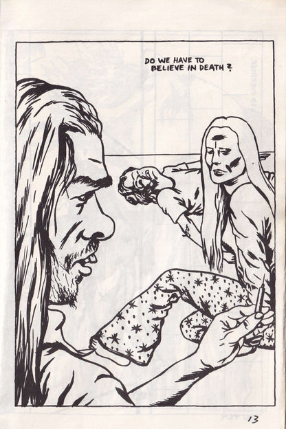 RAYMOND PETTIBON / Tripping Corpse Four